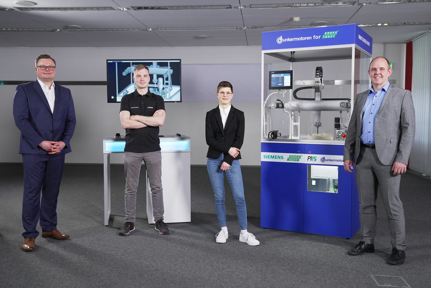 Dunkermotoren and Siemens develop new trade show prototype together